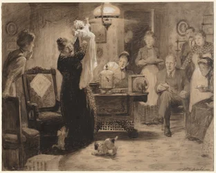 Piirros kuvaan Pysyvä vauva, 1912.