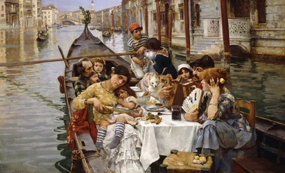 Venetsialainen fresko, 1885