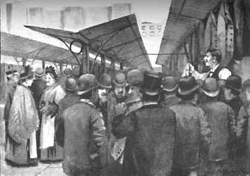 Old Clothes Market, Houndsditch, 1891