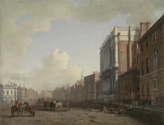 Whitehall, Looking Northeast, n. 1775 (öljy kankaalle)