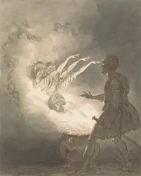 Macbeth ja aseistetun pään ilmestyminen