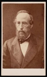 James Crollin muotokuva 1821-1890, ennen vuotta 1876.
