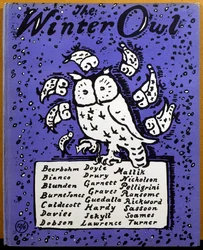 The Winter Owl -julkaisun kansi, julkaisija Cecil Palmer, Lontoo