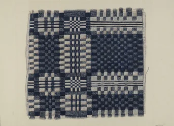Blue and White Homespun, n. 1937.