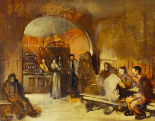 Tavernan sisustus