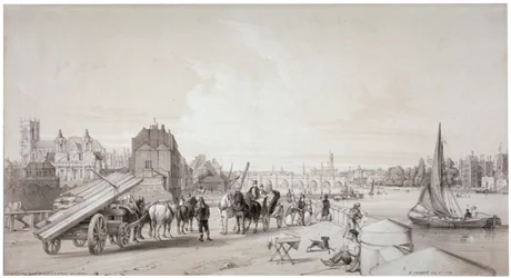 Millbank, Westminster, Lontoo, 1841
