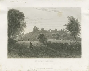 Dudley Castle: teräskaiverrus, nd [c1831] (tulostus)