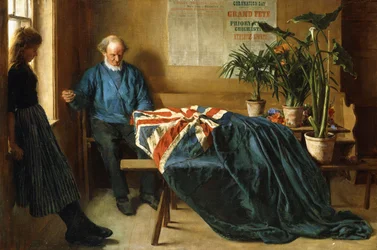 Kruunajaispäivän valmistelut, Chichester, noin 1902