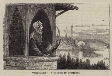 Bereaved, luonnos Stamboulissa