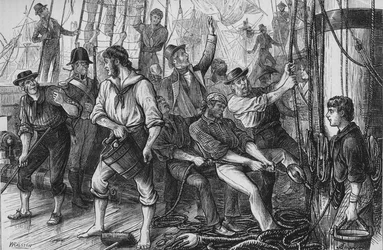 Lord Howes Victory - The Glorious First of June, 1880
