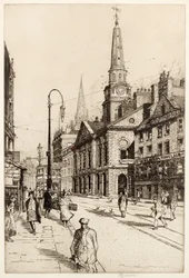 The Old Town House, Dundee, n. 1930 (etsaus)