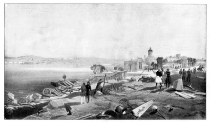 Sebastopol Fort Nicholasin takaa, 1900.