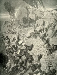 "Matabele Raid in Mashonaland", 1900.