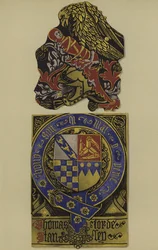 Sir Thomas Stanley, lordi Stanley, Derbyn kreivi, 1483-1504 (chromolitho)
