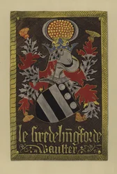 Sir Walter Hungerford, lordi Hungerford, 1421-1449 (chromolitho)