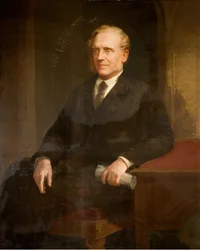 Alderman Henry Hawkesin muotokuva, 1876.