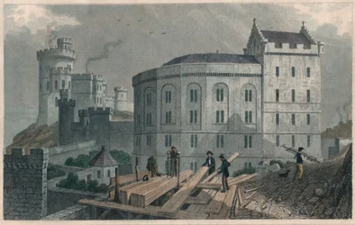 East End of the Bridewell ja Jail Governors House, Edinburgh, 1829