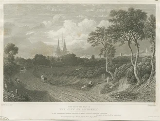 Lichfieldin katedraali - West View