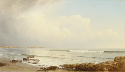 Rannikkokohtaus, 1872