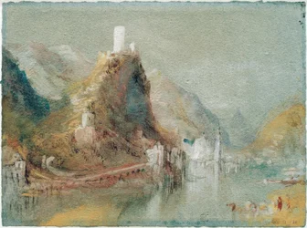 Cochem etelästä katsottuna