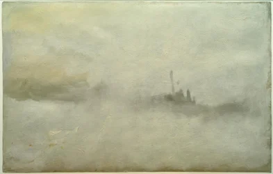 Laiva myrskyssä(?)