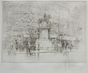 Charing Cross: Kaarle I:n patsas