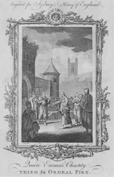 Kuningatar Emmas Chastity koettelemuksessa, 1773.