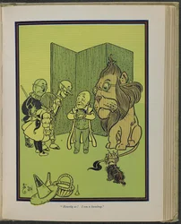 "Juuri niin! Olen humpuuki" Kuvitus Lyman Frank Baumin teoksesta "Ihmeellinen velho Oz".