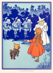 "Minä olen Pohjoisen noita" L. Frank Baumin teoksesta "Ihmemaa Oz"