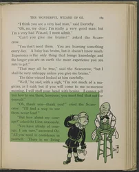 Kuvitus Lyman Frank Baumin teoksesta "Ihmeellinen Ozin velho".