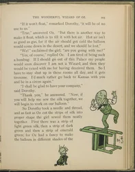 Kuvitus Lyman Frank Baumin teoksesta "Ihmeellinen Ozin velho".