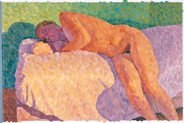 Alastonhahmo, jonka kasvot ovat varjossa, 2000