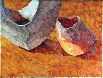 Still Life, Koyama Vessels, 2014 (Öljy kankaalle)