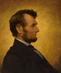 Abraham Lincoln, 1864.