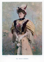 Maud Hobson, näyttelijä, 1901.