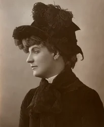 Neiti Ada Rehan, irlantilaissyntyinen amerikkalainen näyttelijä, 1888