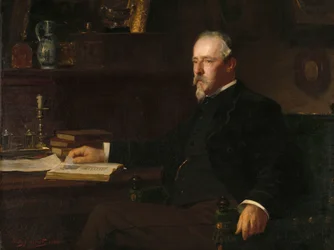 Daniel Franken Dzn (1838-98). Pankkiiri ja taiteen keräilijä