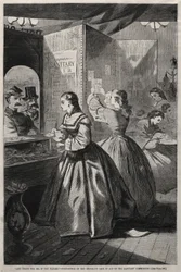 Mitä tahansa minulle, jos haluat - Brooklynin avustusmessujen postitoimisto..., 1864.