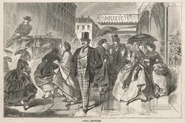 Huhtikuun sateet, 1859.