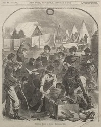 Joulupaketit leirissä – joulu 1861