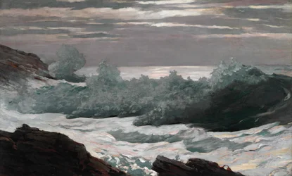 Varhain aamulla myrskyn jälkeen merellä, 1900-1903.