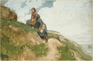 Tytöt kalliolla