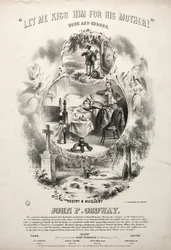Anna minun suudella häntä hänen äitinsä puolesta - Sheet Music Cover