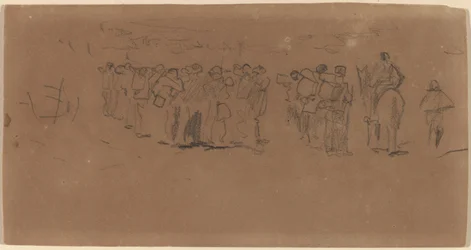 Valmistautuminen maaliskuuhun 1862.
