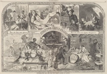 Kiitospäivä, 1860 – The Two Great Class of Society, julkaistu 1860.