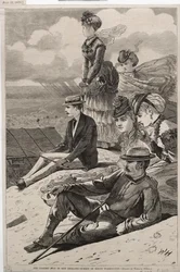 Tyylikkäin paikka Uudessa Englannissa - Mount Washingtonin huippu, 1870.