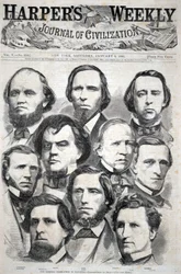 Georgian valtuuskunta kongressissa - Bradyn valokuvaama, Harper