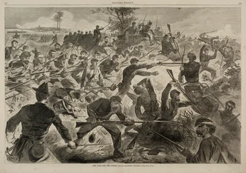 The War for the Union 1862--A Bayonet Charge, Harper