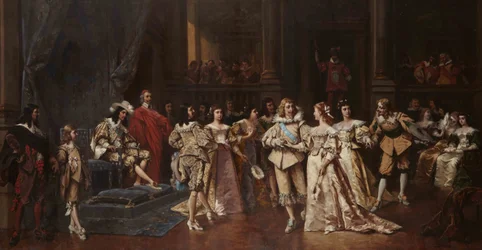 Juhla Ranskan Ludvig XIII:n hovissa