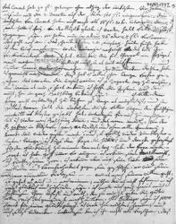 W. A. ​​Mozartin kirje. 24. lokakuuta 1777